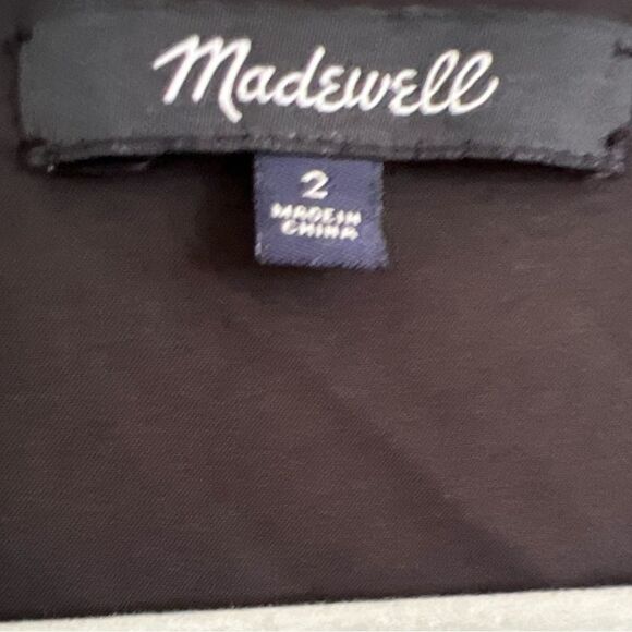 Madewell Alexa Chung Fall Posy Floral Ruffle Midi Dress Size 2 - Picture 3 of 7